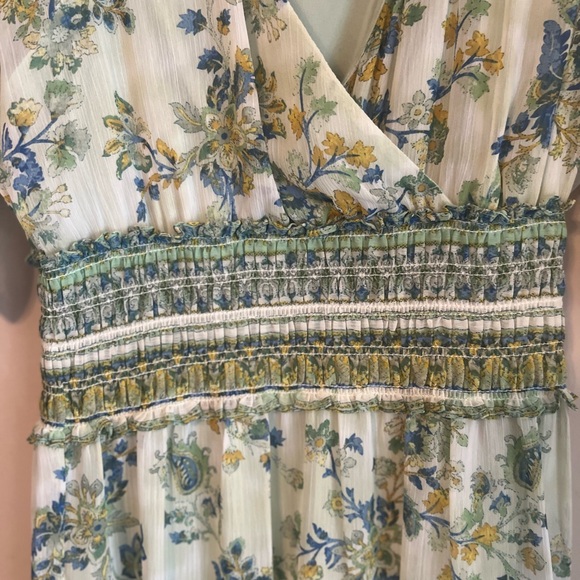 Taylor Three Quarter Sleeve Floral Dress Sz S - Picture 5 of 16